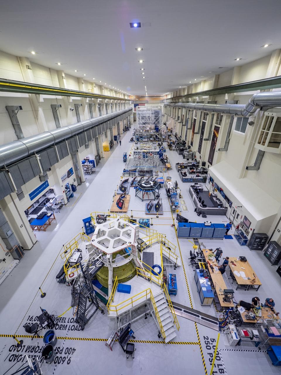 Spacecraft factory