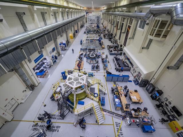 Spacecraft factory