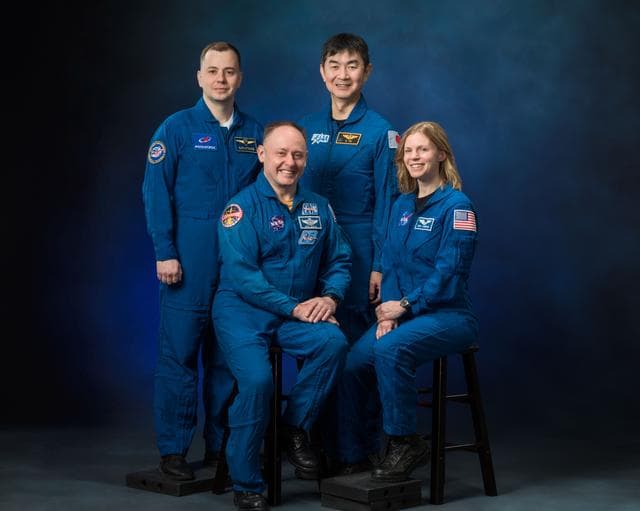 Official, portrait, four