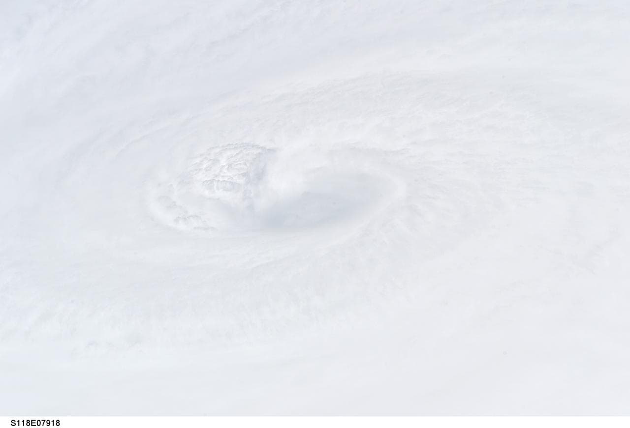 View of Hurricane Dean taken by the STS-118 Crew
