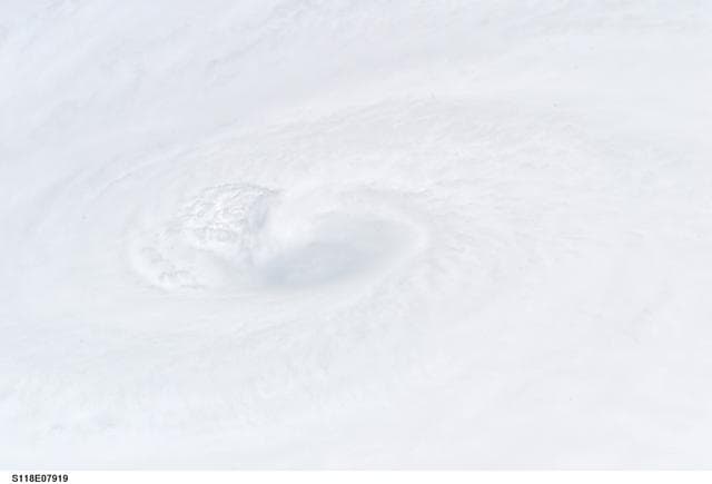 View of Hurricane Dean taken by the STS-118 Crew