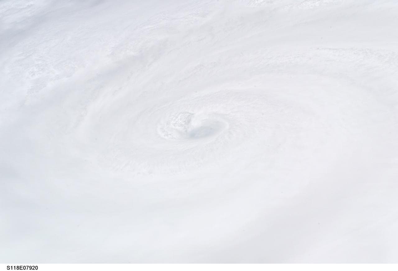 View of Hurricane Dean taken by the STS-118 Crew