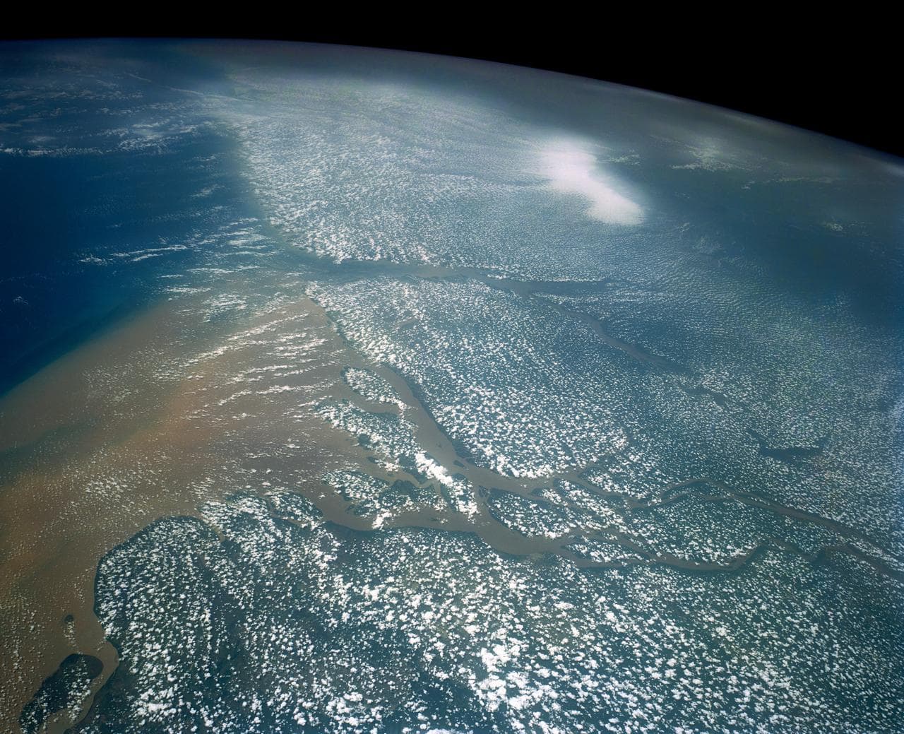 Mouths of the Amazon River, Brazil, South America