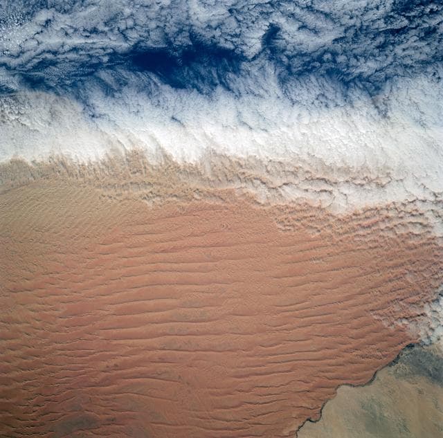 Fog Bank, Namib Desert, Namibia, Africa