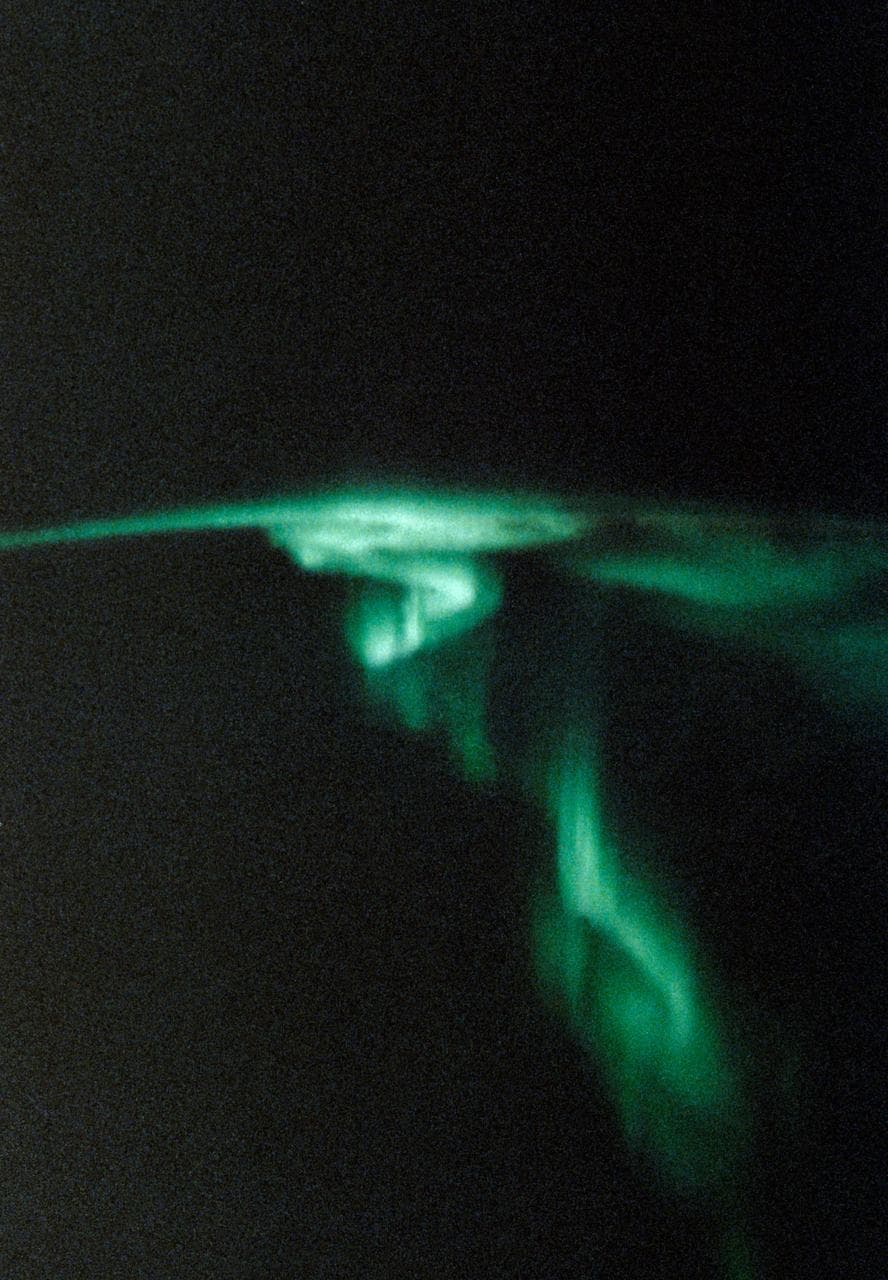 STS-45 Earth observation of the Aurora Australis or Southern Lights