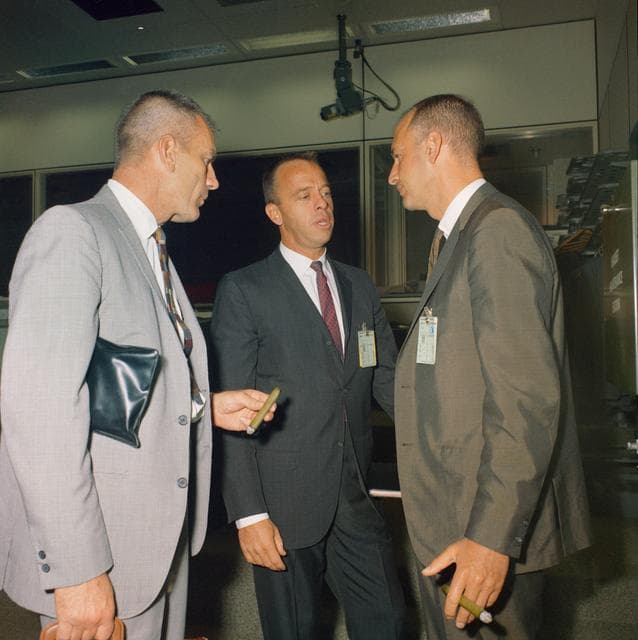 Administration, astronauts, conferences