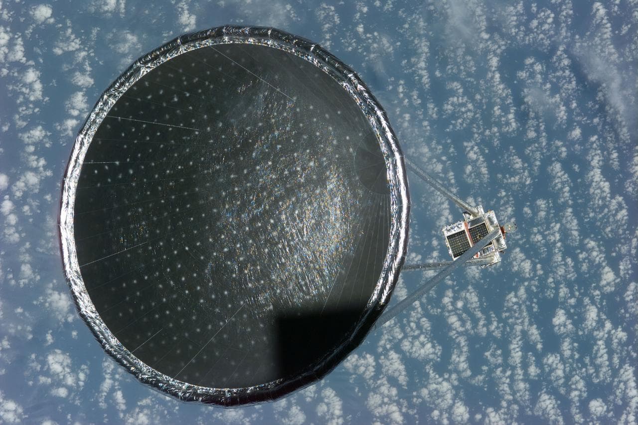 Inflatable Antenna Experiment (IAE)