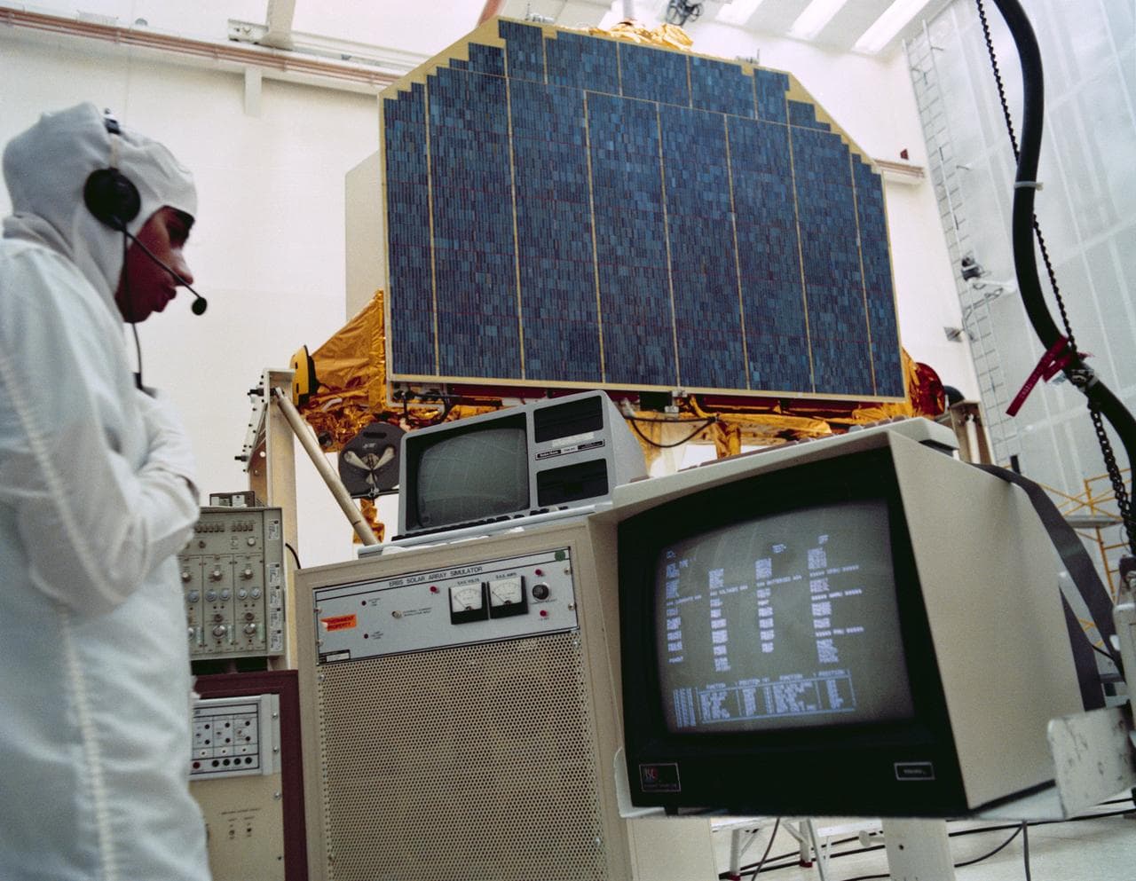 Antennas, panels, satellites