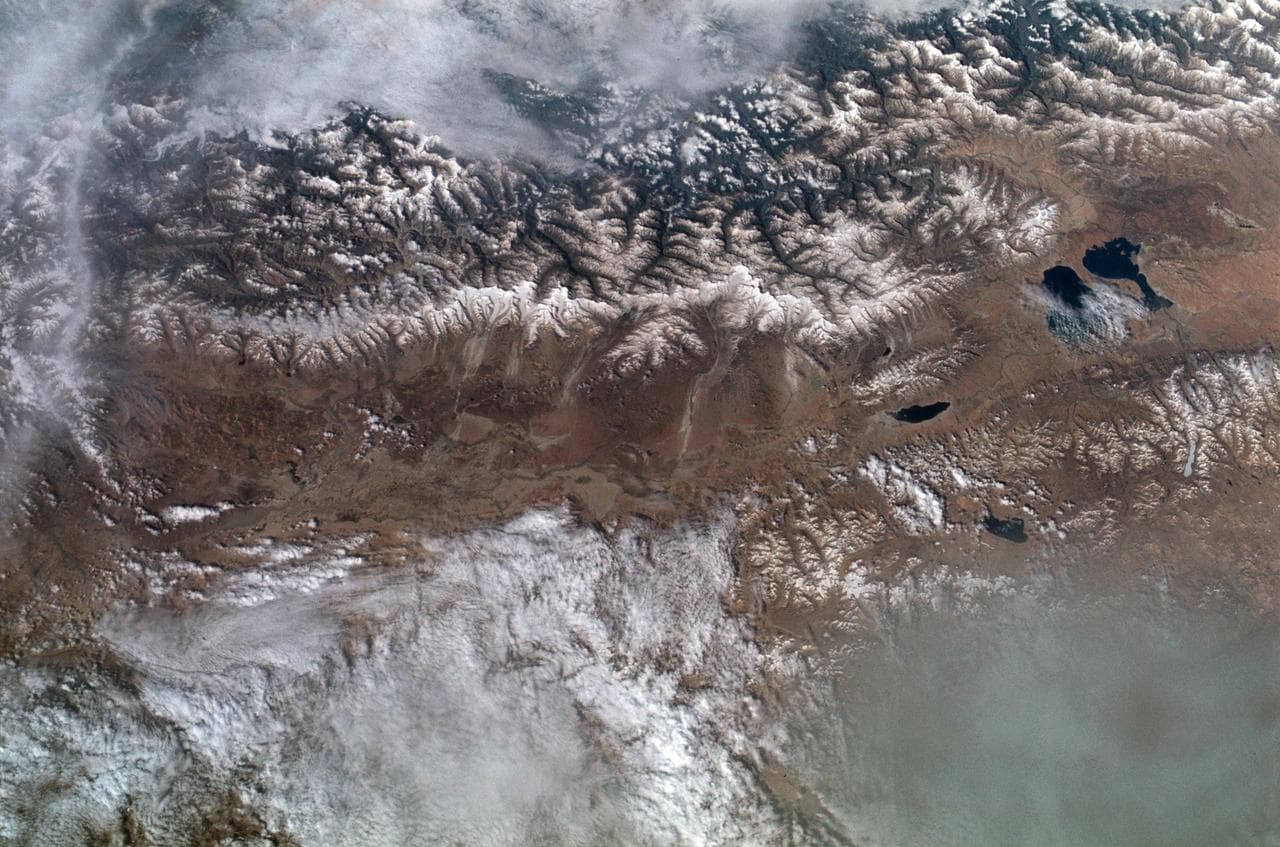 Himalayan Mountain Range, India/Tibet
