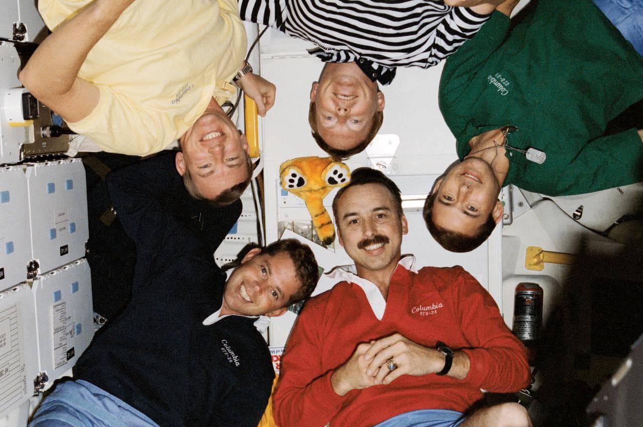 Astronauts, columbia, orbiter