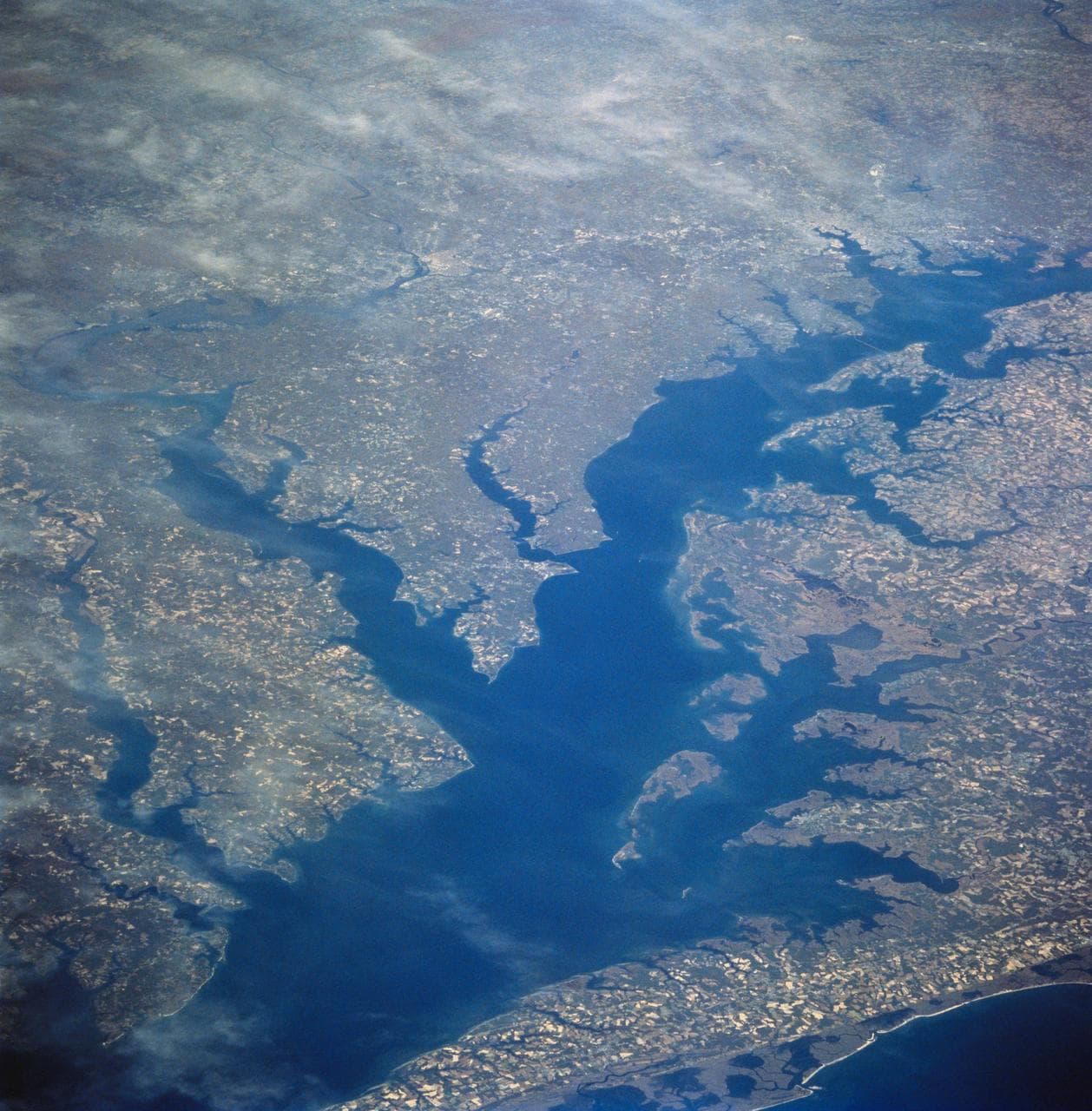 Chesapeake Bay as seen from STS-58