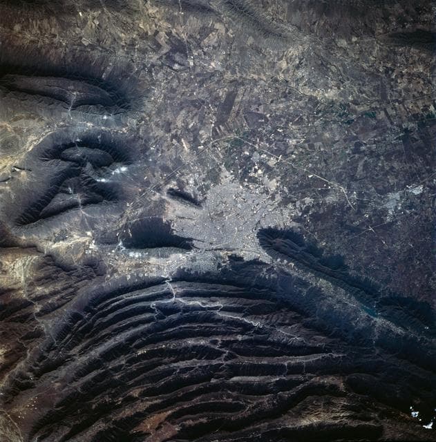 Monterrey, Mexico as seen from STS-60