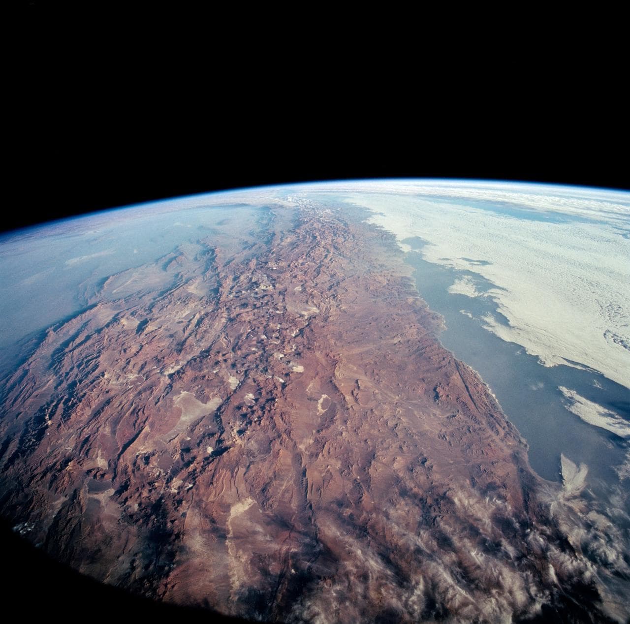 Columbia, orbiter, earth