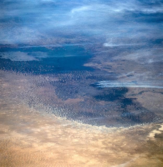 Lake Chad, Chad as seen from STS-66