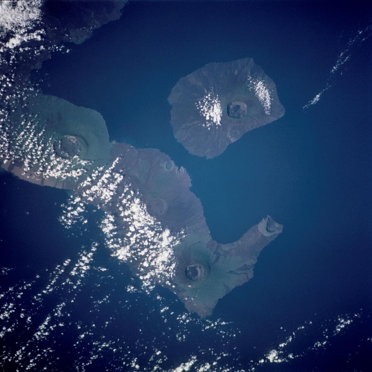 Galapagos Islands taken by the STS-109 crew