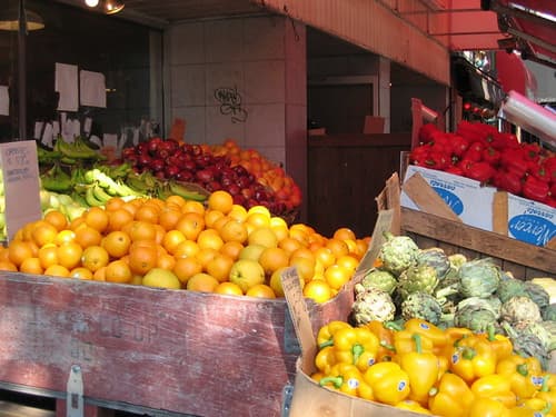 Fruit and Vegetables at Young Brothers on Broadway