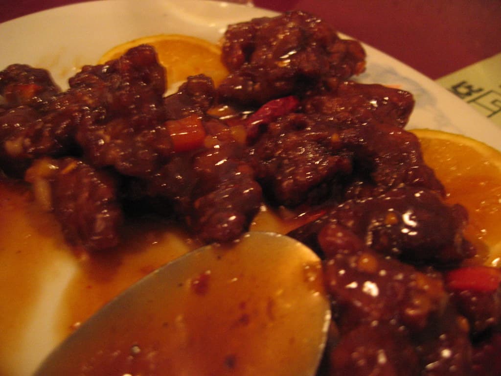 Another fine Indian Style Chinese food meal at Green Lettuce