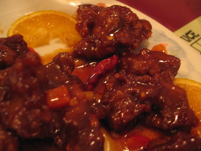 Another fine Indian Style Chinese food meal at Green Lettuce