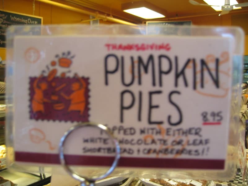 Sat09Oct2004Food - Uprising Breads - Pumpkin Pies - 2