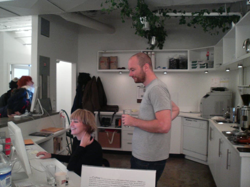 Bill and Kristin preside over workspace - 17112006094