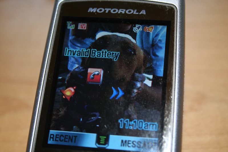Invalid Battery