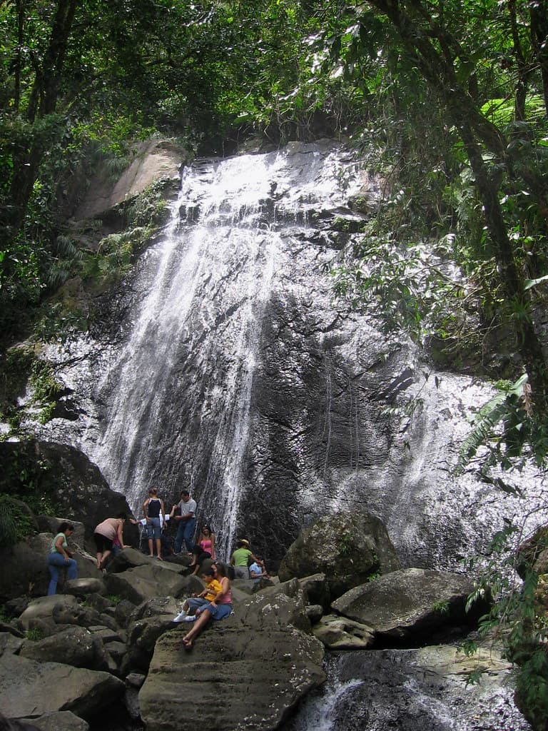 El Yunque Rainforest WaterFall, Puerto Rico