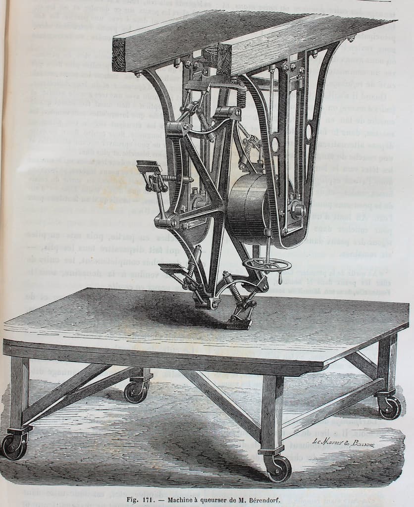 'Machine à queurser de M. Bérendorf'.