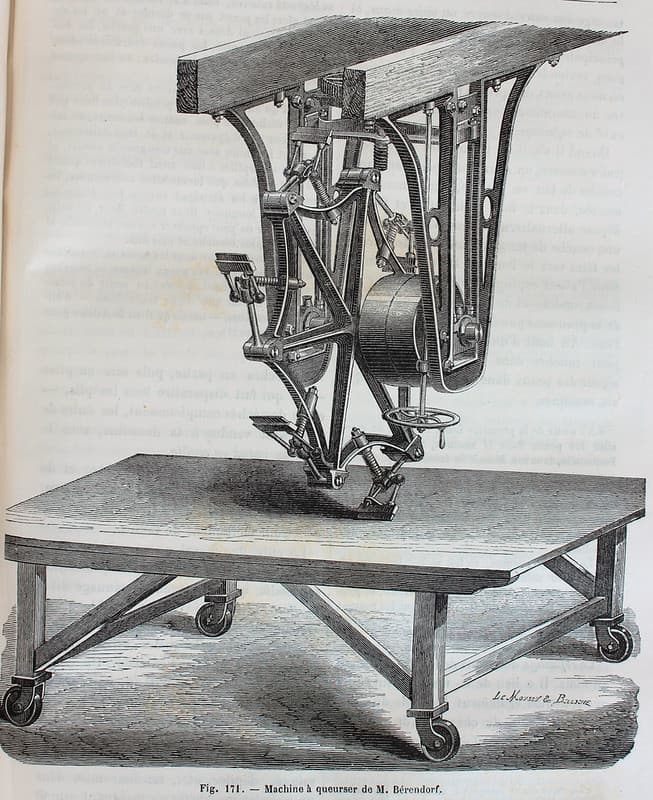 'Machine à queurser de M. Bérendorf'.