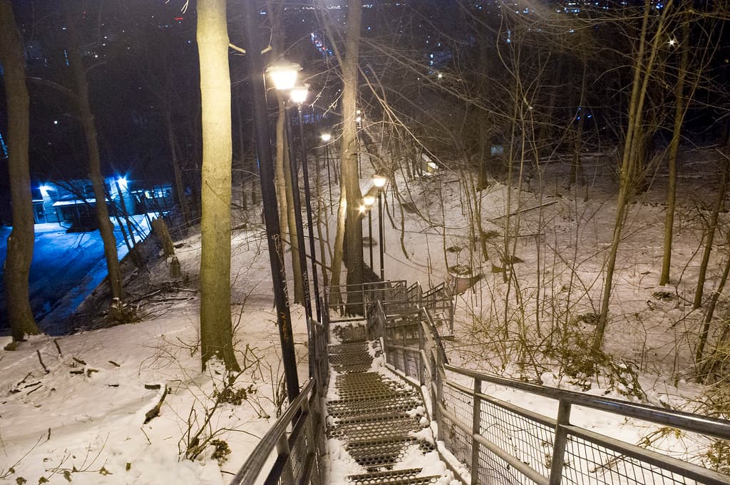 Top Of James Street Staircase