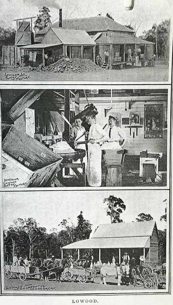 Butter Factory and Co-operative Creamery at Lowood, Qld - 1901