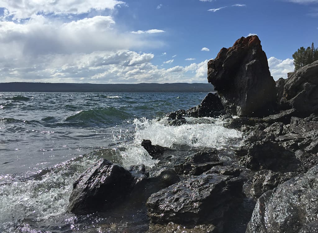 West Thumb of Yellowstone Lake