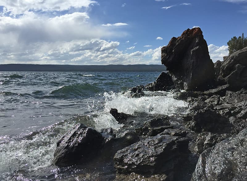 West Thumb of Yellowstone Lake