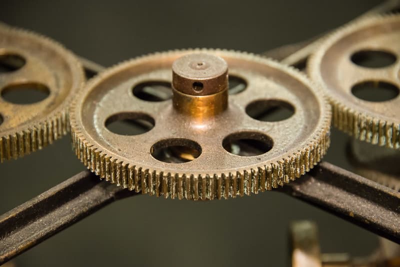 Gears on Tide Predicting Machine No. 2