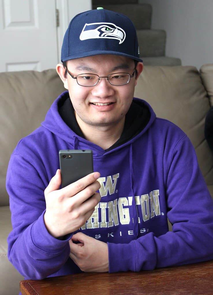 Guy with a Smartphone