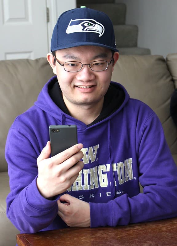 Guy with a Smartphone
