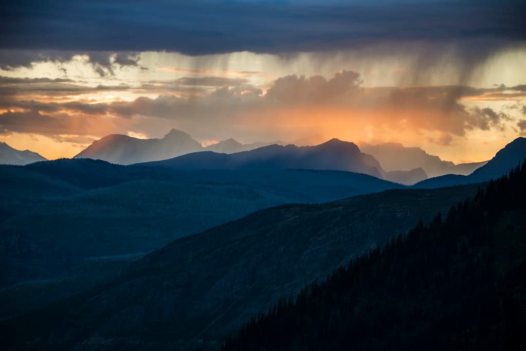 Mountain Range- Tims Sunset