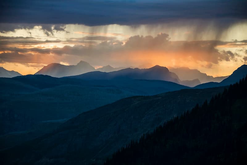 Mountain Range- Tims Sunset