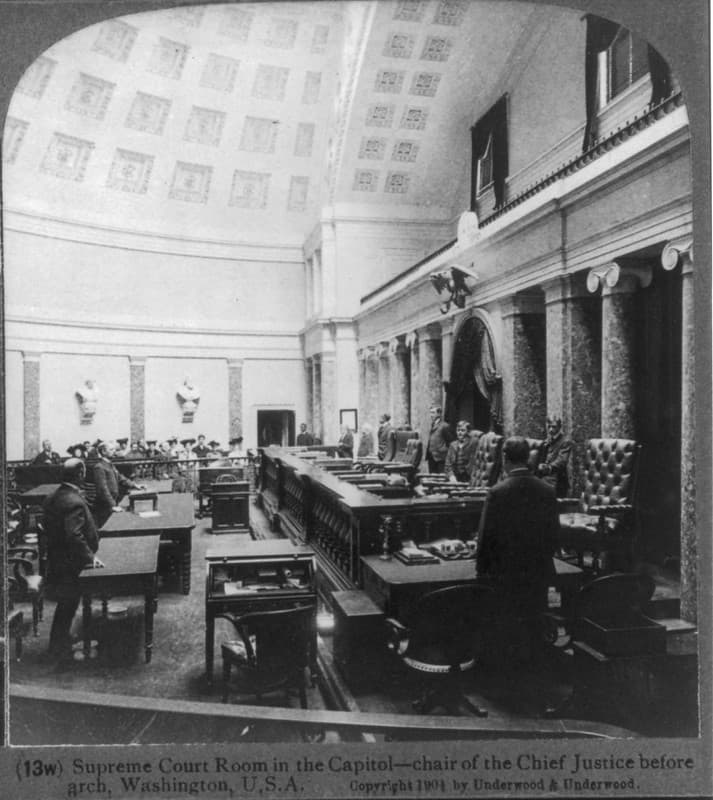 No Known Restrictions: Old Supreme Court Chamber (LOC)