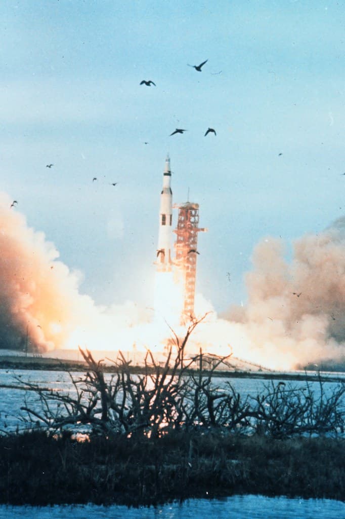 NOAA Satellite Launch, ca. 1965
