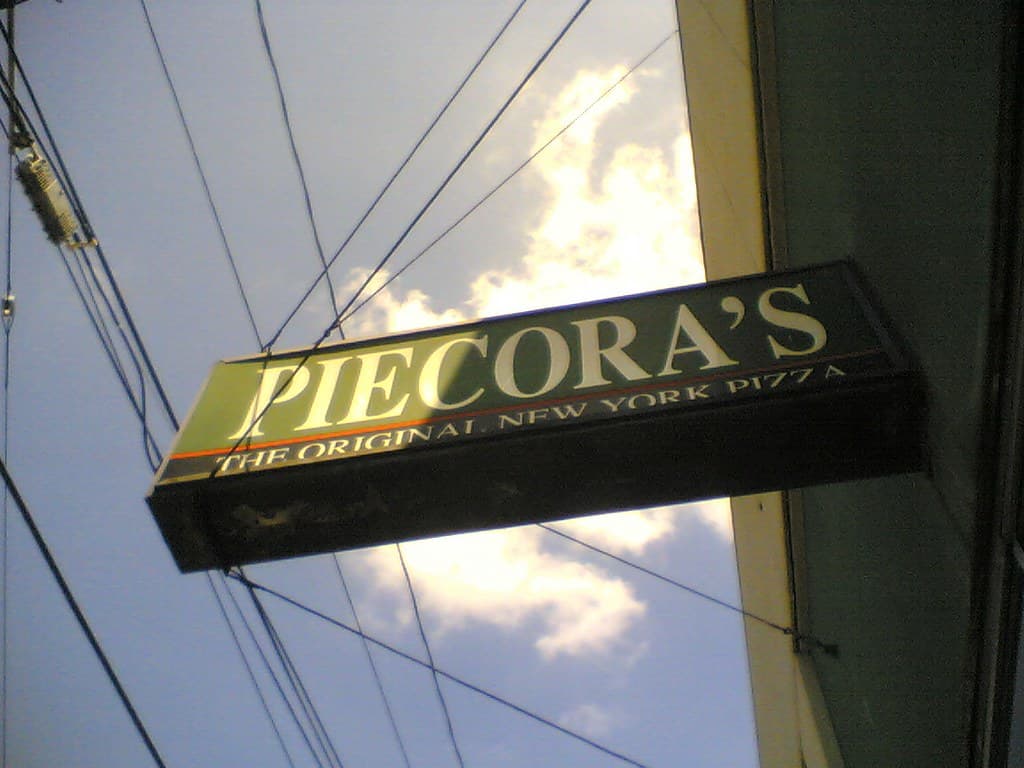 Piecora's - 43 Bryght Robots Lunch venue
