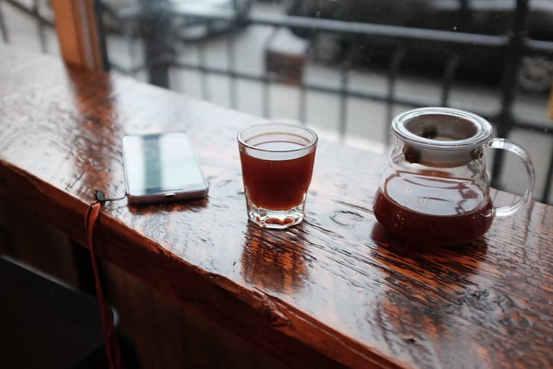 Cafe, gastown, pourover