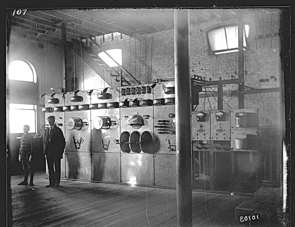 107. Switchboard, 1902