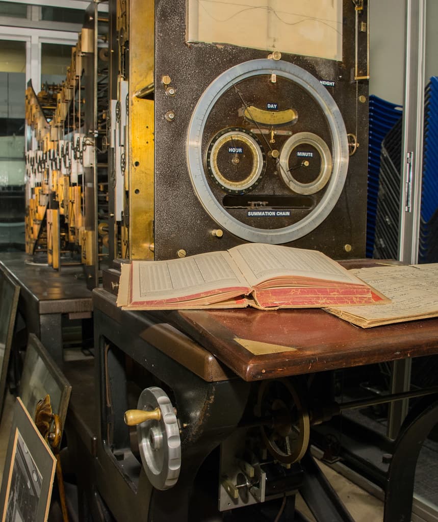 Tide Predicting Machine No. 2 ('Old Brass Brains')