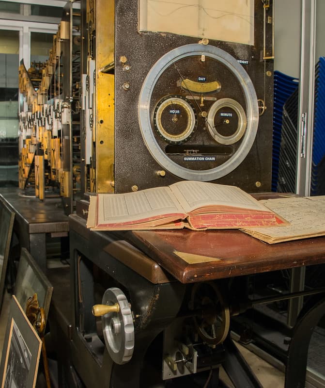 Tide Predicting Machine No. 2 ('Old Brass Brains')