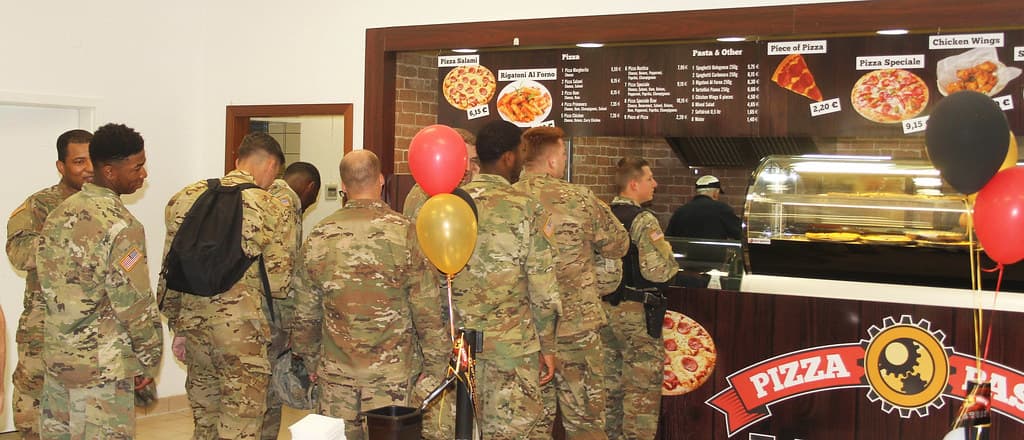 STORCK BARRACKS OPENS NEW PIZZA PASTA FACTORY CONCESSION