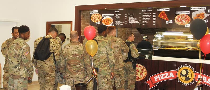 STORCK BARRACKS OPENS NEW PIZZA PASTA FACTORY CONCESSION