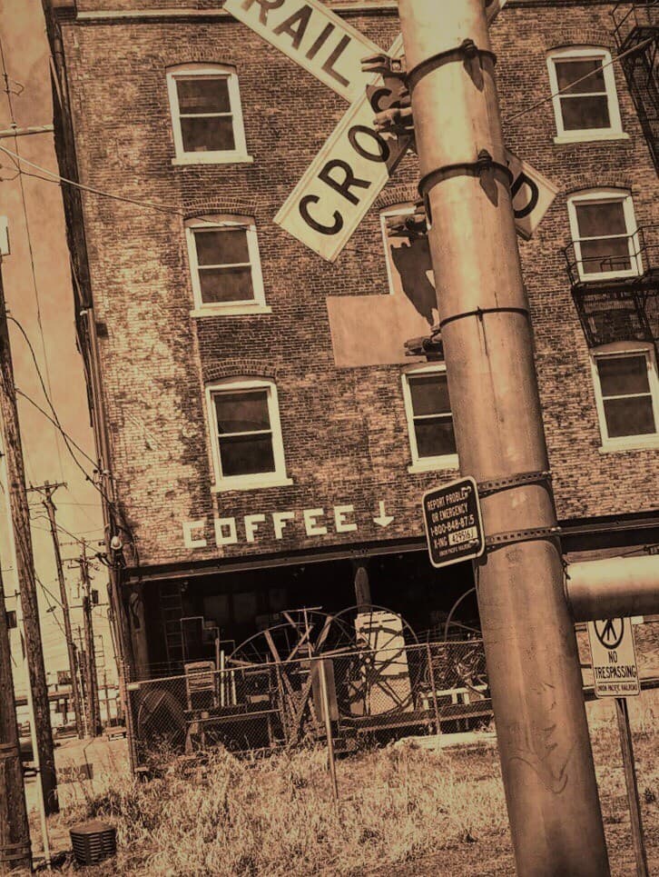 Vintage coffee shop