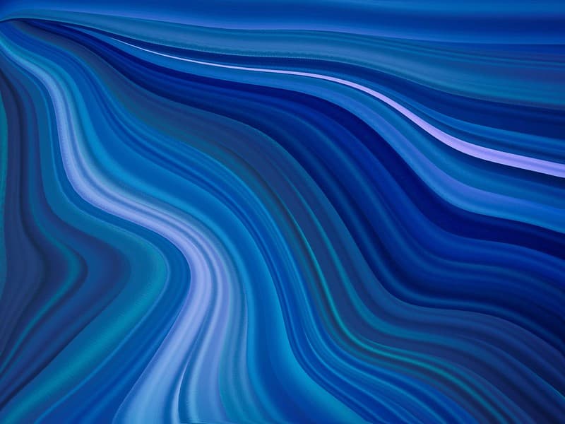 Abstract Blue color river