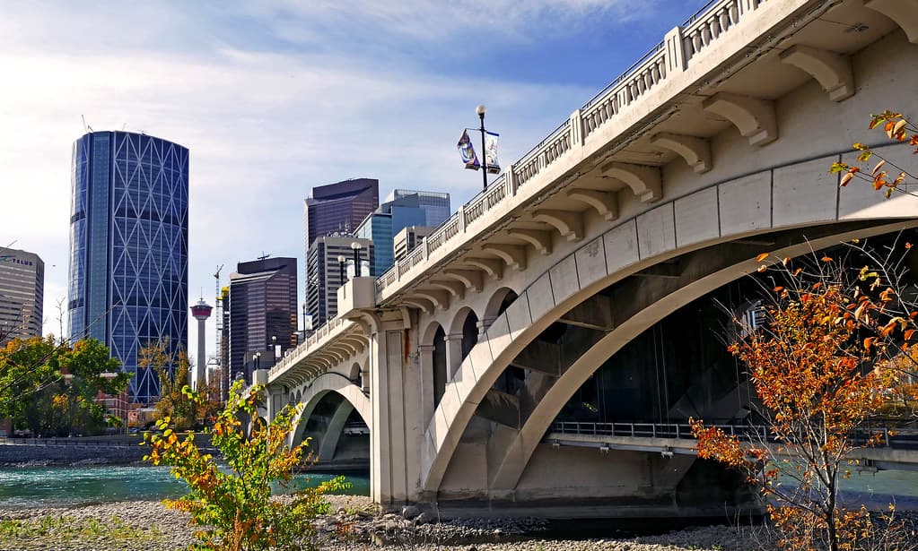 Centre Street Bridge,Calgary.