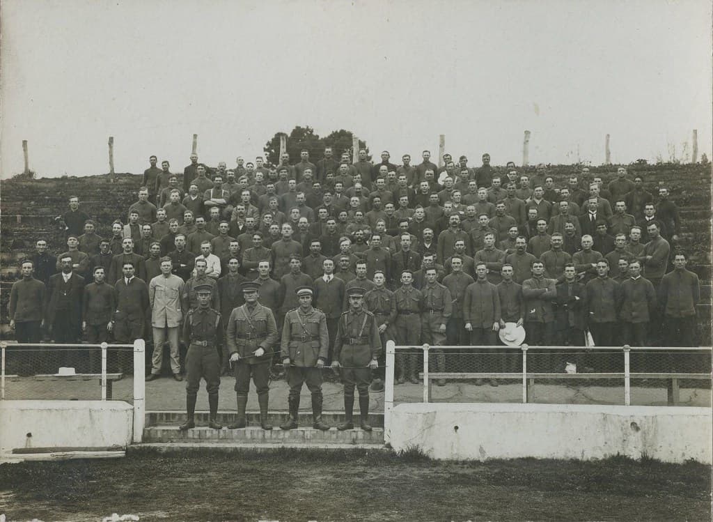 18th Battery, Field Artillery Enlistment, Mitcham, Victoria - 1915